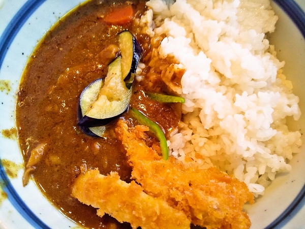 カツカレー丼