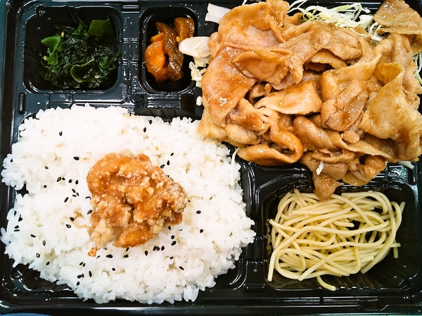 生姜焼き弁当