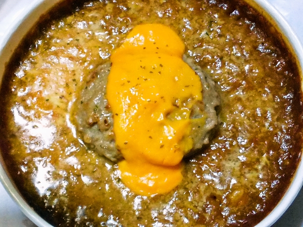 チーズハンバーグカレードリア