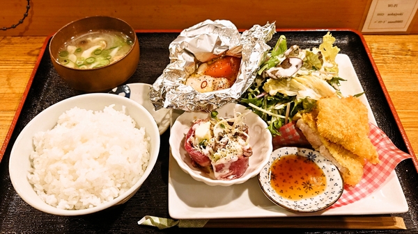 ア陸蒸気＠京都・福知山の日替わりランチ