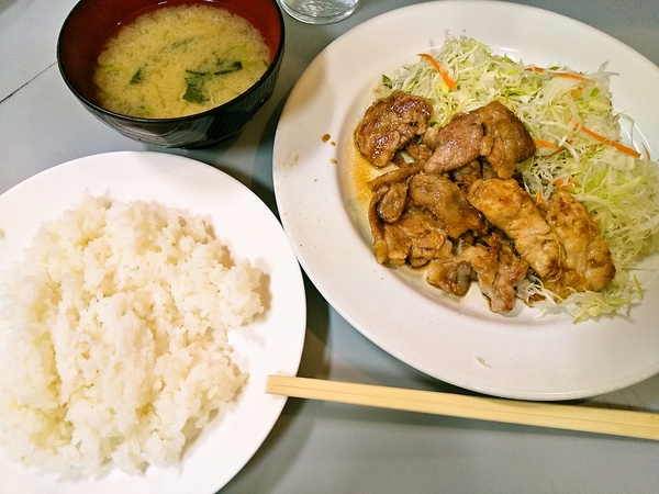 生姜焼き定食