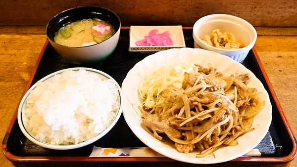 丹波茶屋＠京都・福知山の豚の生姜焼き定食