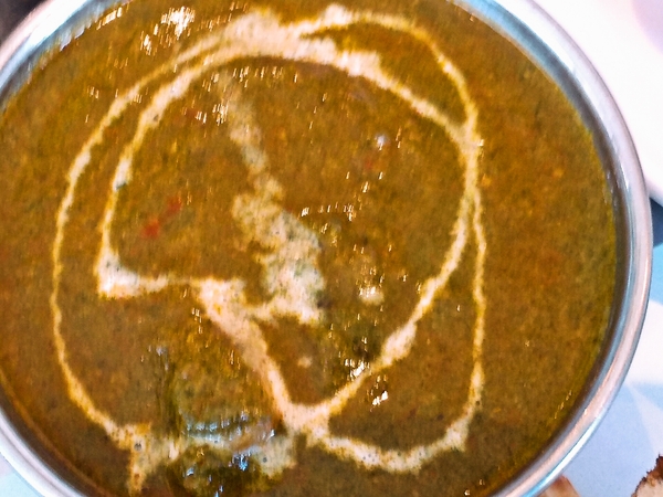 ほうれん草カレー