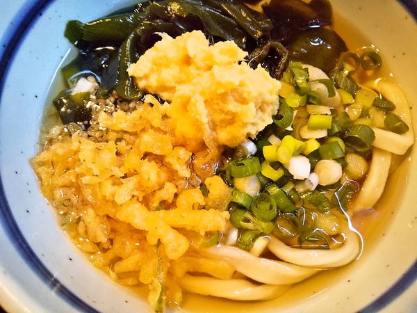 生姜山盛り冷うどん