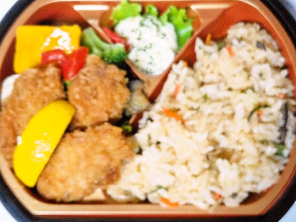 鶏屋の唐揚げ弁当