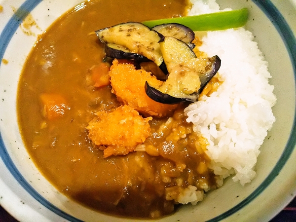 海老カツカレー