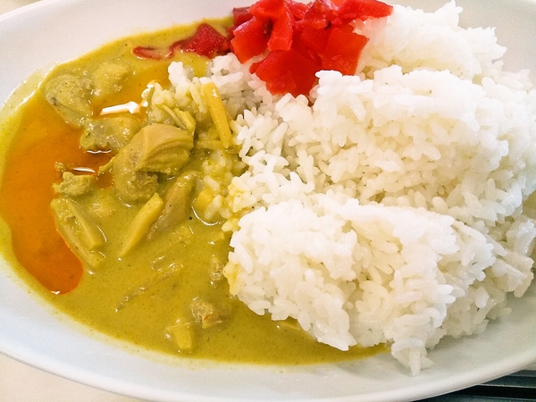 タイ風グリーンカレー