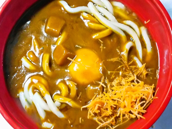 簡易カレーうどん