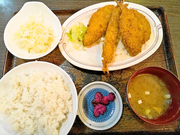 海鮮ミックスフライ定食