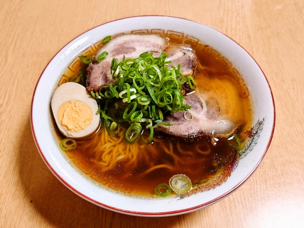 老田屋のラーメン