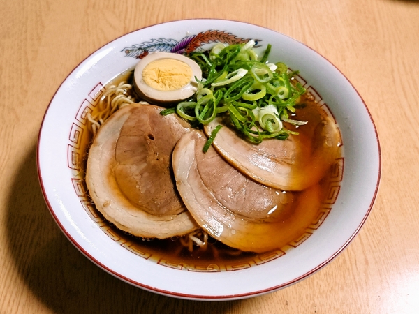 老田屋のラーメン