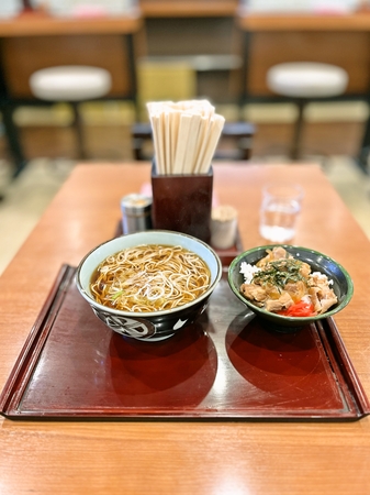 鶏丼セット