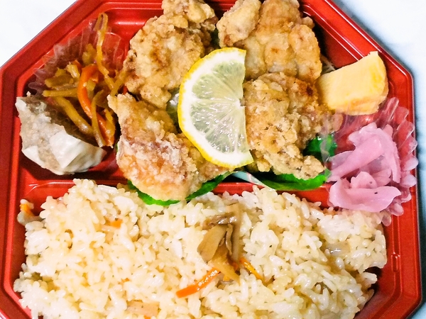 きのこご飯弁当