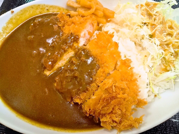 カツカレー竹今だけ648円