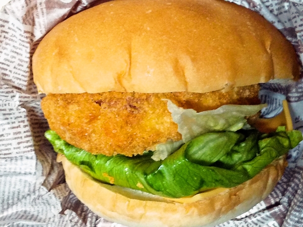メンチカツバーガー