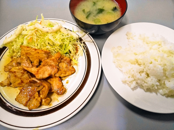 生姜焼き定食