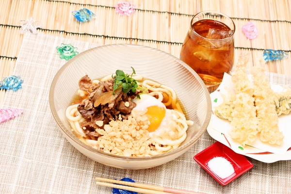 冷やしぶっかけ肉うどん☆