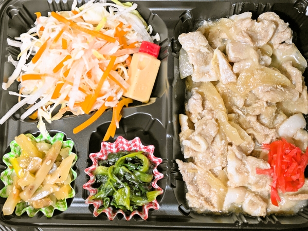 豚生姜焼き弁当