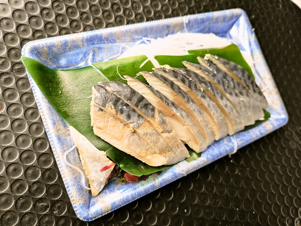 鯖の昆布〆め