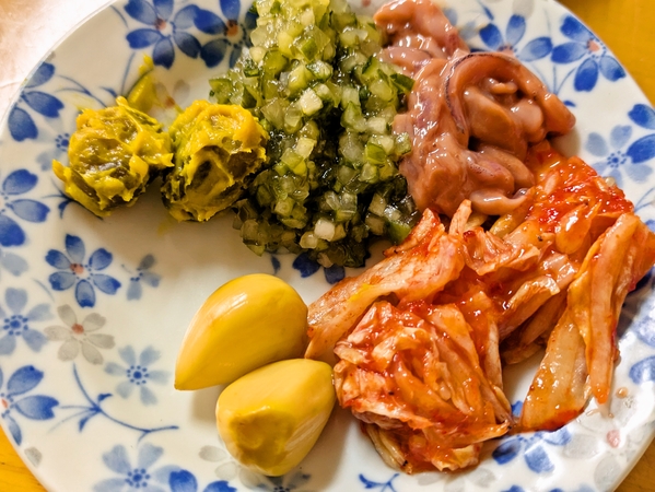 漬物盛り合わせ