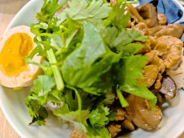 パクチー飯