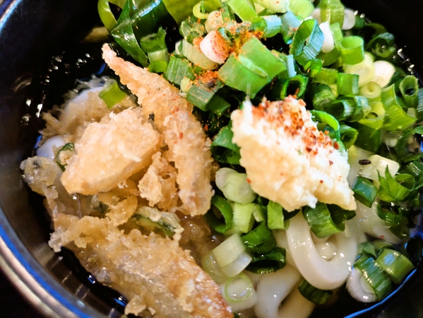 冷ぶっかけうどん