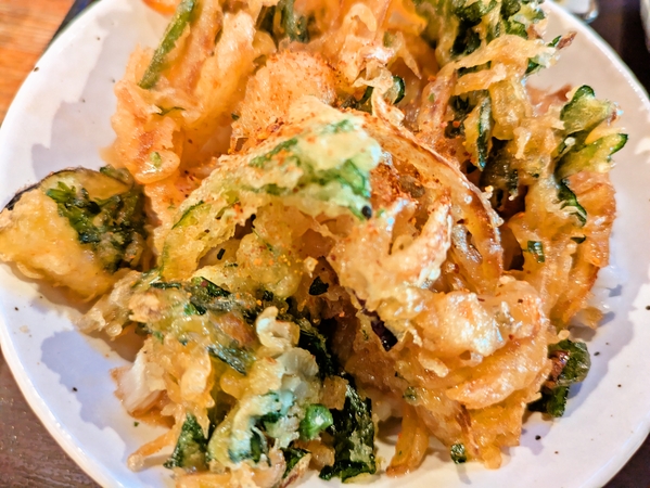 かき揚げ丼