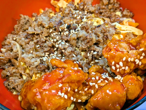 プルコギチキン丼