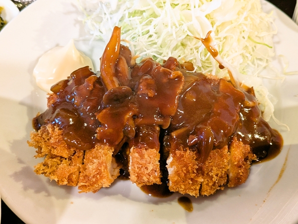 味噌カツみたいなデミカツ