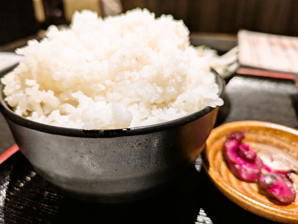 大盛りご飯