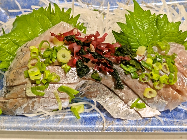 アジ刺