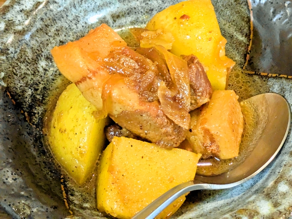 ポークポテト煮