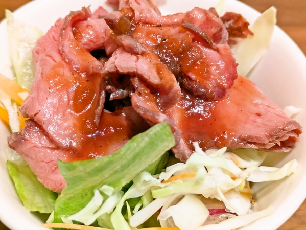 ローストビーフサラダ