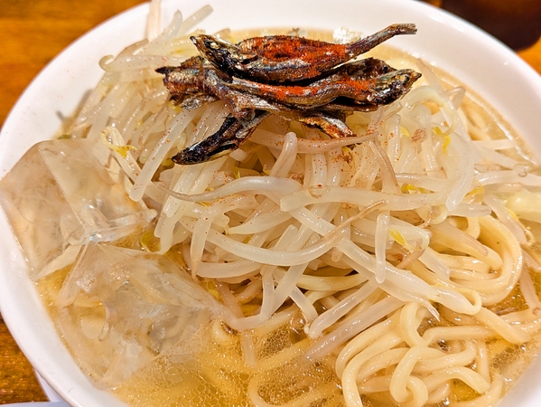 冷やし煮干しラーメン