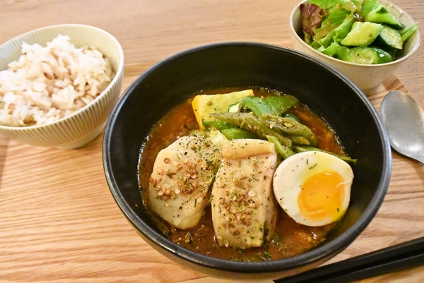スパイシースープカレー(sino.a Bagel dining)