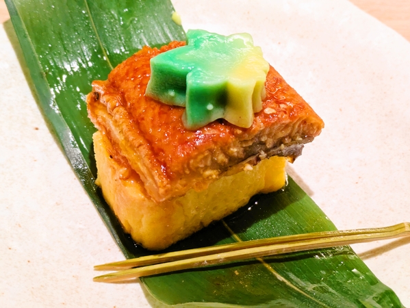鰻のせいろ蒸し