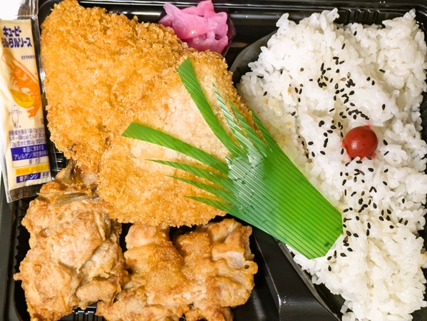 アジカラ弁当