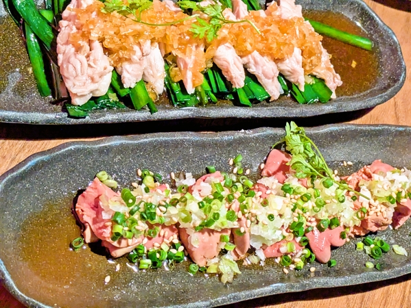 レバーとせせり
