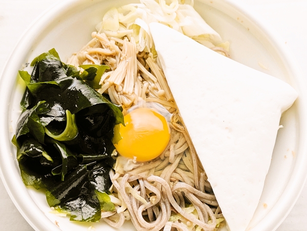 生はんぺん蕎麦