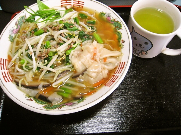 k小松菜もやしラーメン