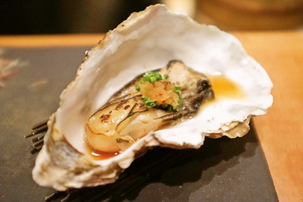 焼かれもみじおろしなどでの牡蠣