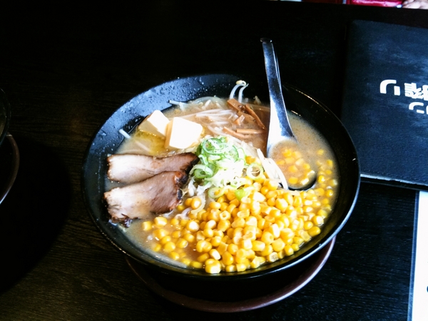 寶龍のバターコーン味噌ラーメン