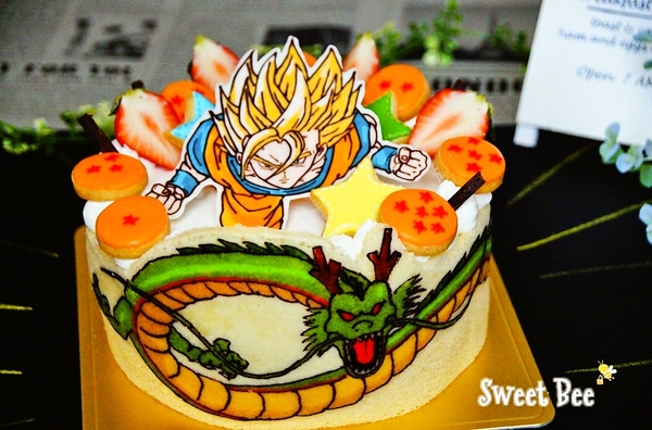 超 美味しく変換 ドラゴンボールケーキ