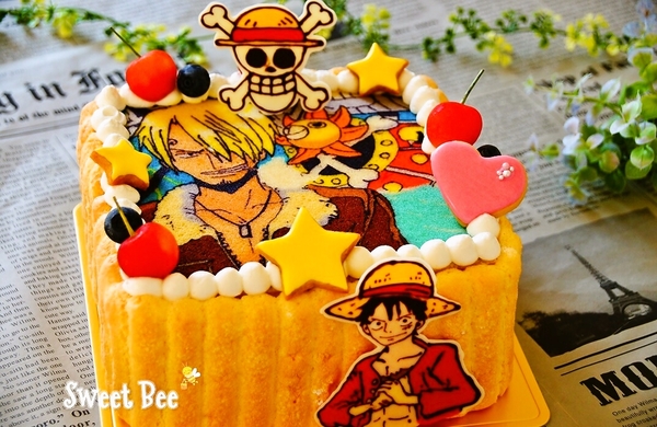 ワンピース　サンジの誕生日ケーキ