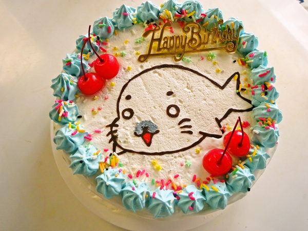 息子の誕生日ケーキ♡