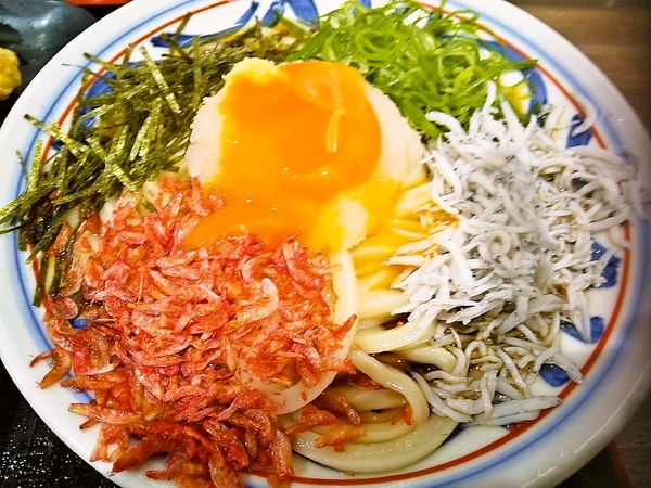 超 美味しく変換 桜エビしらすおろしうどん