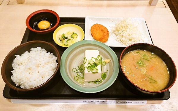 豚汁定食(松乃家)