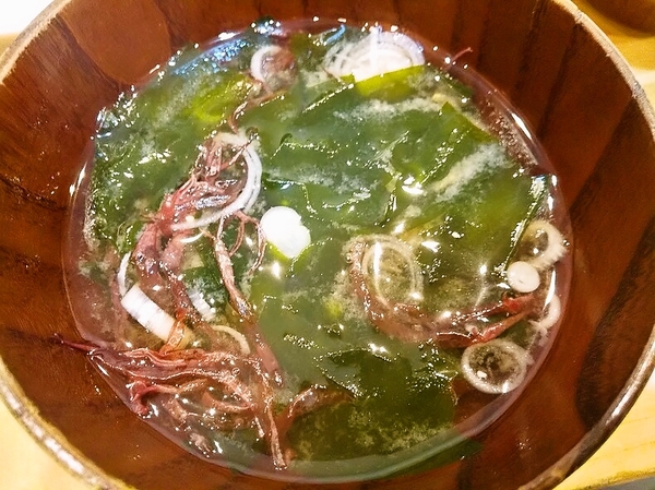 海藻の味噌汁
