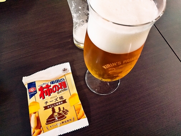 ビール工場で試飲♪