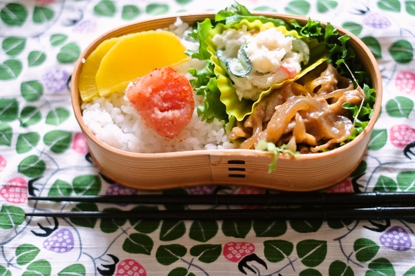 今日の弁当